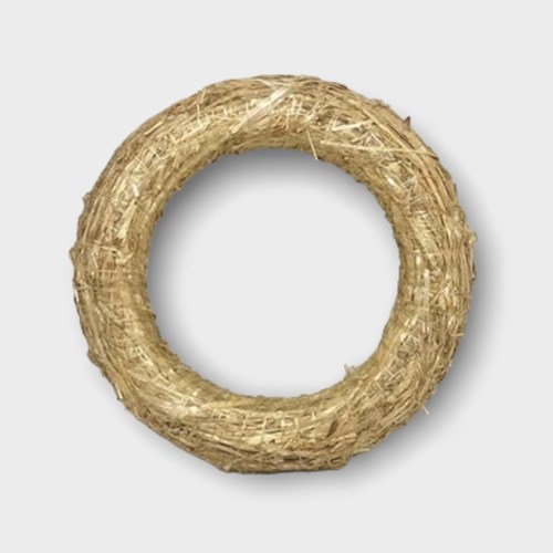 Straw Wreath Ring 35cm Wholesale Dutch Flowers & Florist Supplies UK
