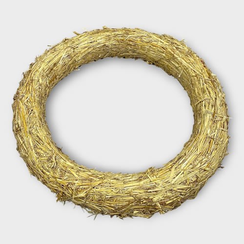 Straw Wreath Ring 50cm 
