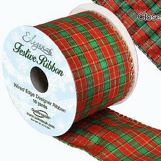 Tartan Ribbon Pattern 271 | Wholesale Flowers & Florist Supplies UK