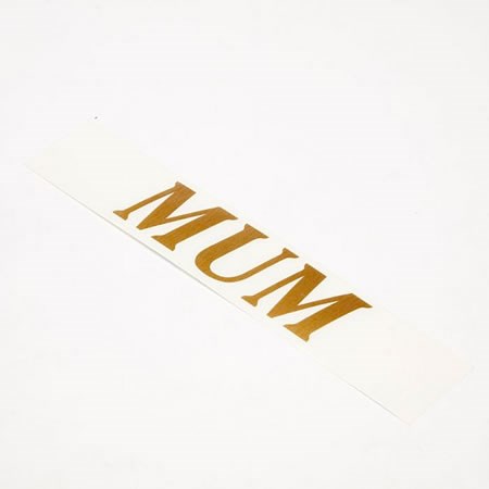 Vinyl Letters - MUM
