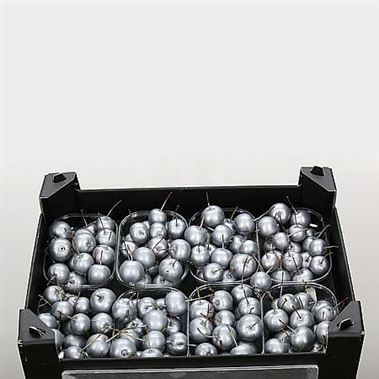 Waxed Apples Small - Silver
