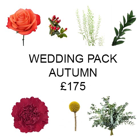 Wedding Flower Pack Autumn £175