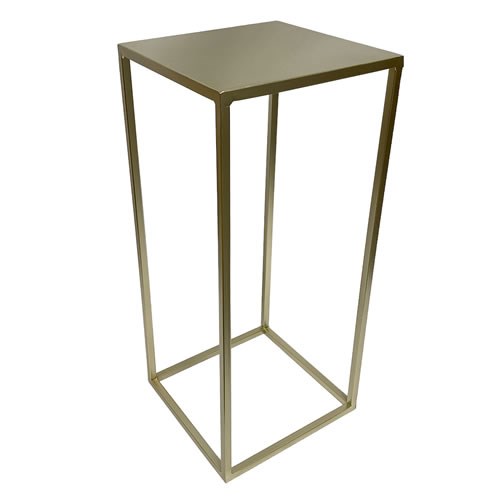 Wedding Stand Square - Gold 50cm *See product description*