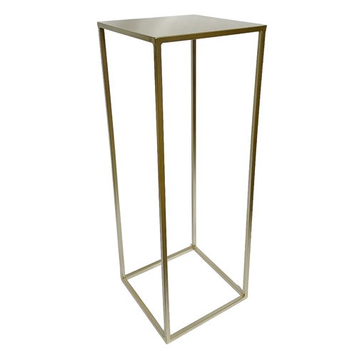 Wedding Stand Square - Gold 70cm *See product description*