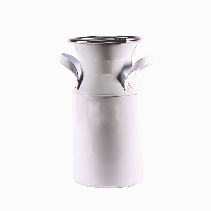 Milk Churn - White 