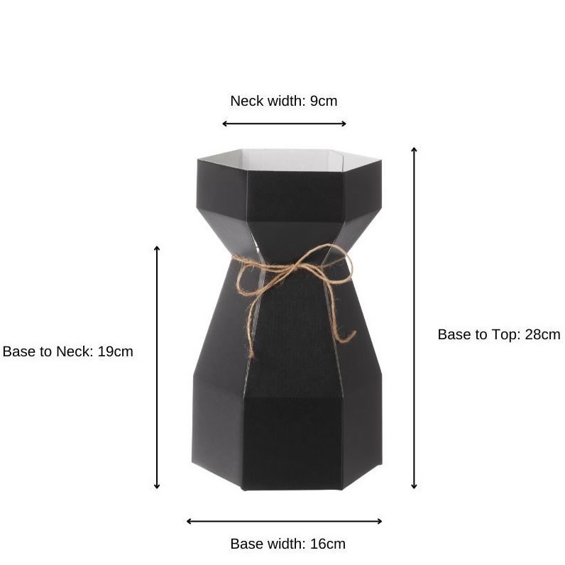 Windsor Porto Vases - Matt Black