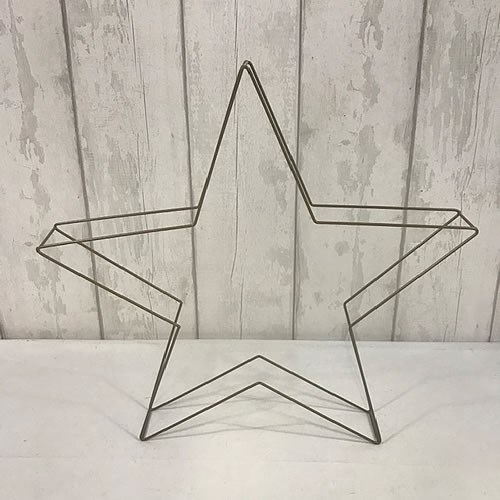Wire Star - Gold (3D)