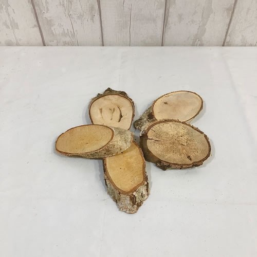 WOOD SLICE 10-15CM (BIRCH)