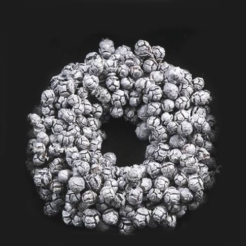 Wreath - Cypress Grey Waxed