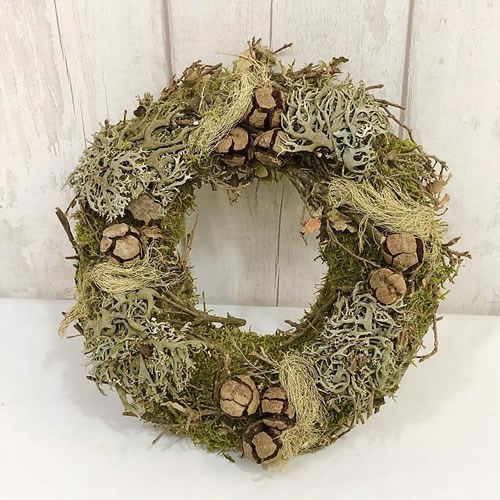 Wreath - Eucalyptus & Twig 28cm