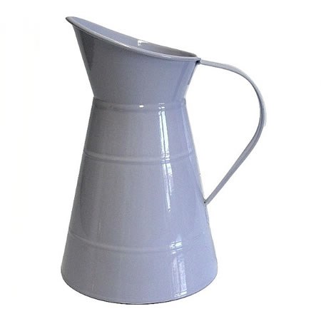 Zinc Coloured Jug - Blue