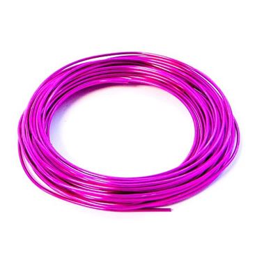 Wire - Aluminium Strong Pink