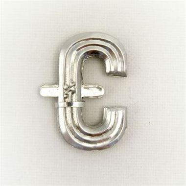Aluminium Letter C