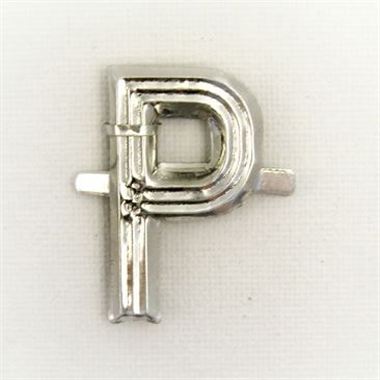 Aluminium Letter P