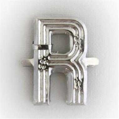 Aluminium Letter R