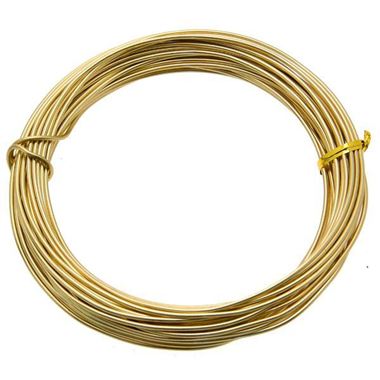 Wire - Aluminium Light Gold