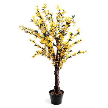 Artificial Forsythia Tree Wholesale Silk Flowers Florist Supplies Uk