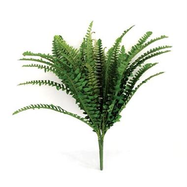 Artificial Boston Fern Bush - 36 leaves