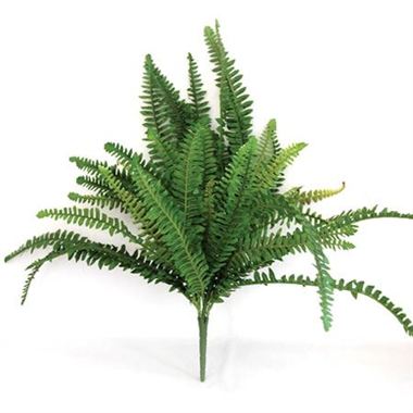 Artificial Boston Fern Bush - 48 leaves
