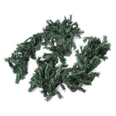 Artificial Garland - Plain Green (9ft)