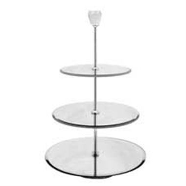 3 Tier Mirror Cake Stand