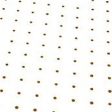 Cellophane Roll - Gold Dots