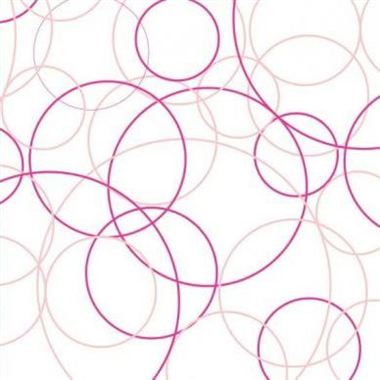 Cellophane Roll - Pink Circles