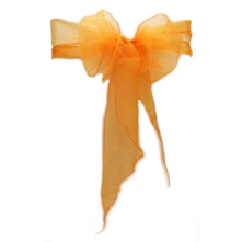 Chair Sash Organza - Orange