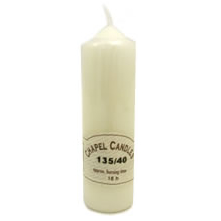 Chapel Candles 135x40mm (18hrs)
