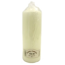 Chapel Candles 230x80mm (95hrs)