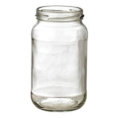 Glass Jam Jars - 4 Size Mix (48 jars)