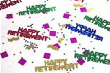 Table Confetti - Retirement
