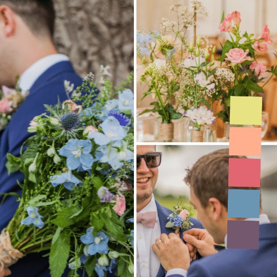 Wedding Flower Packs - Cottage Garden Style