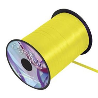 Ribbon Curling Yellow - 5mm