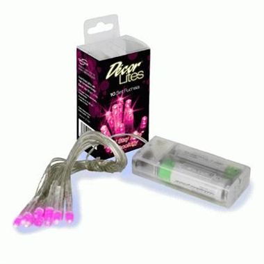 Decor Lites - Fucshia 10 Light Set