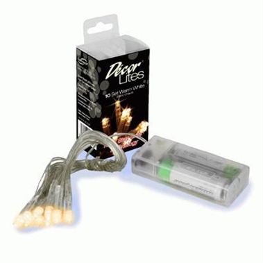 Decor Lites - Warm White 10 Light Set