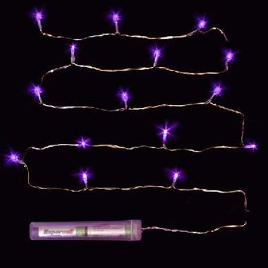 Decor Lites Submersible - Purple 15 Light Set