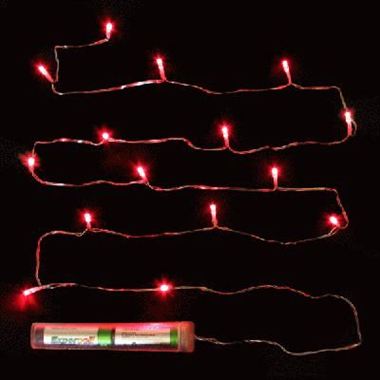 Decor Lites Submersible - Red 15 Light Set