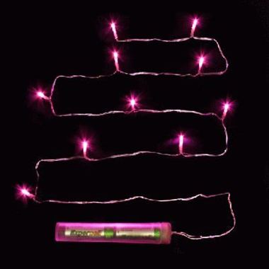 Decor Lites Submersible - Fucshia 10 Light Set