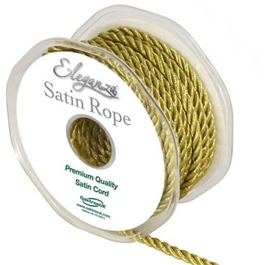 Satin Rope Metallic Gold | Wholesale Flowers & Florist Supplies UK