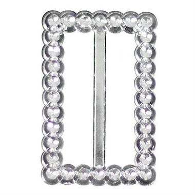 Diamante Reactangle Buckles 35mm