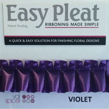 Ribbon Easy Pleat - Violet