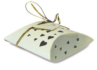 Favour Box - Pearl Ivory Pillow