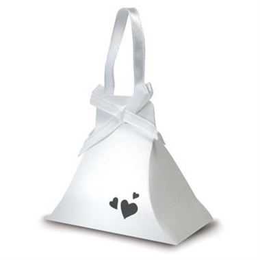 Favour Box - Pearl White Handbag