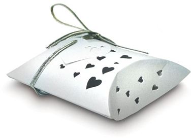 Favour Box - Pearl White Pillow