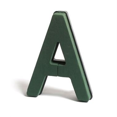 Floral Foam Letter A (Plastic Backed)