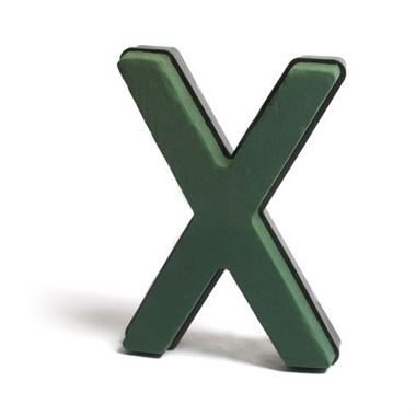 Floral Foam Letter X