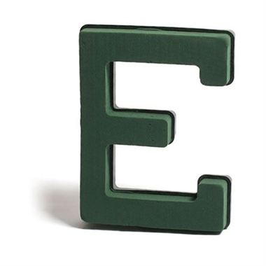 Floral Foam Letter E