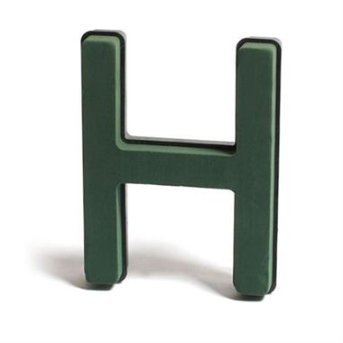 Floral Foam Letter H (Plastic Backed)