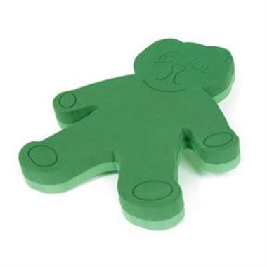 floral foam teddy bear
